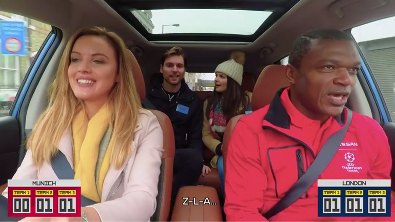 To τεστ της Nissan για το Champions League